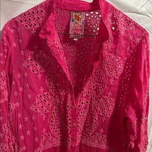 Johnny Was Pink tunic / dress